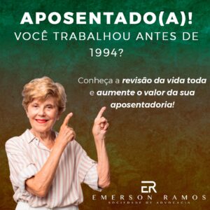 Read more about the article REVISÃO DA VIDA TODA – Conheça essa revisão e aumente o valor da sua aposentadoria!